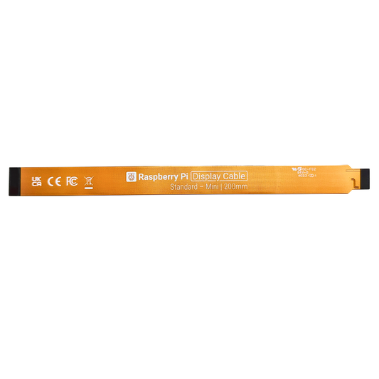 Raspberry Pi Display Cable Standard-Mini 200mm – Short HDMI cable for efficient display setup -Robocraze