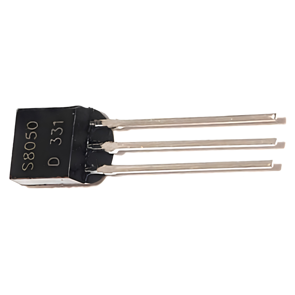 S8050 NPN Bipolar Junction Transistor (TO-92)-Basic Components -Electronic Components -Transistors -Robocraze