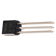 S8050 NPN Bipolar Junction Transistor (TO-92)-Basic Components -Electronic Components -Transistors -Robocraze