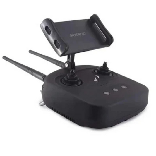 SKYDROID T10 2.4 GHz Remote Control 10-Channel Transmitter with T10 Receiver for Drone and Robotics Control - RS7628 -Drone Parts -Drone Remotes -Robocraze