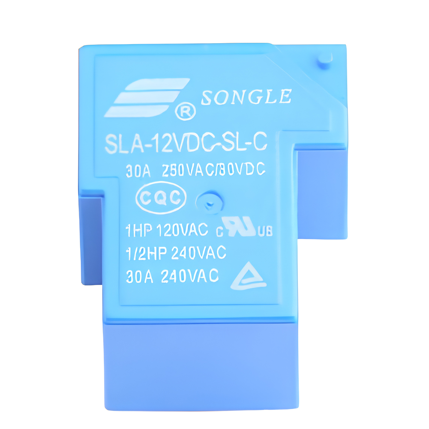 SLA 12VDC 6 Pin 30A SPDT High Power Relay Through Hole - Robocraze