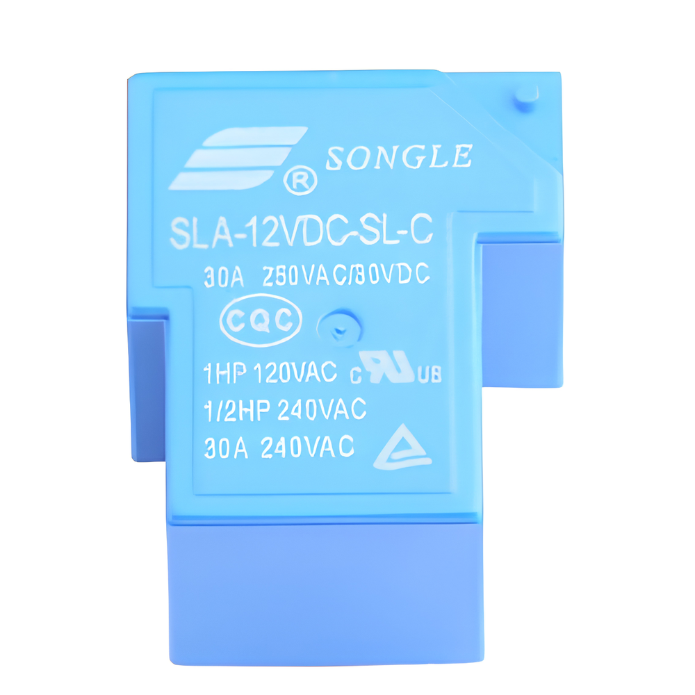 SLA 12VDC 6 Pin 30A SPDT High Power Relay Through Hole - Robocraze
