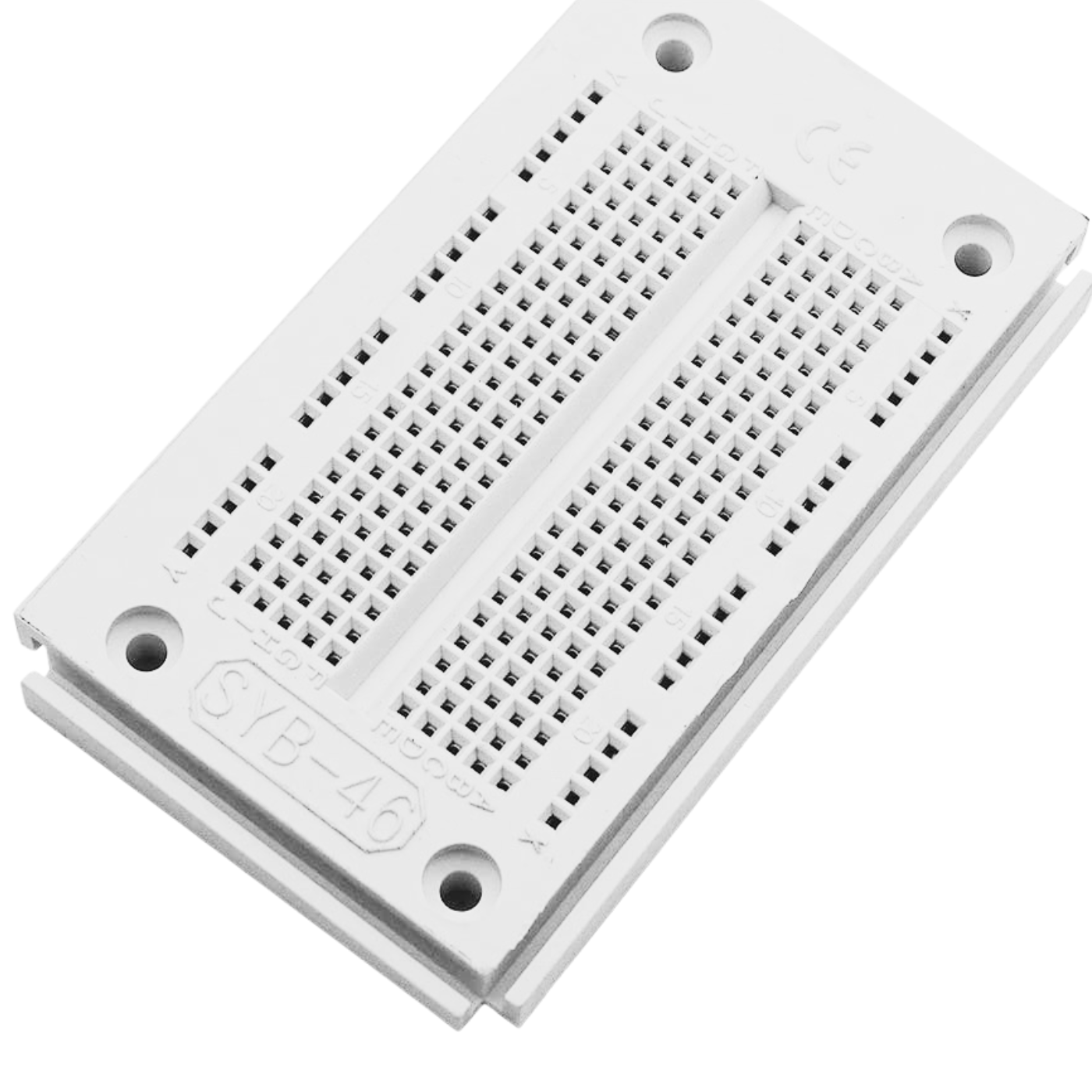 SYB-46 270 Points Solderless Breadboard for Prototyping & Arduino & Electronics -Electronic Components -Robocraze