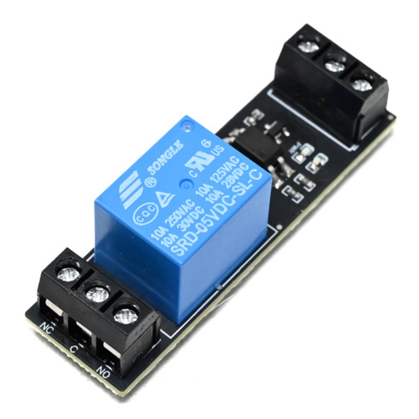 SmartElex 10A 5V 1-Channel Relay Module -Electronic Modules -Relays -5V Relay Modules -Robocraze