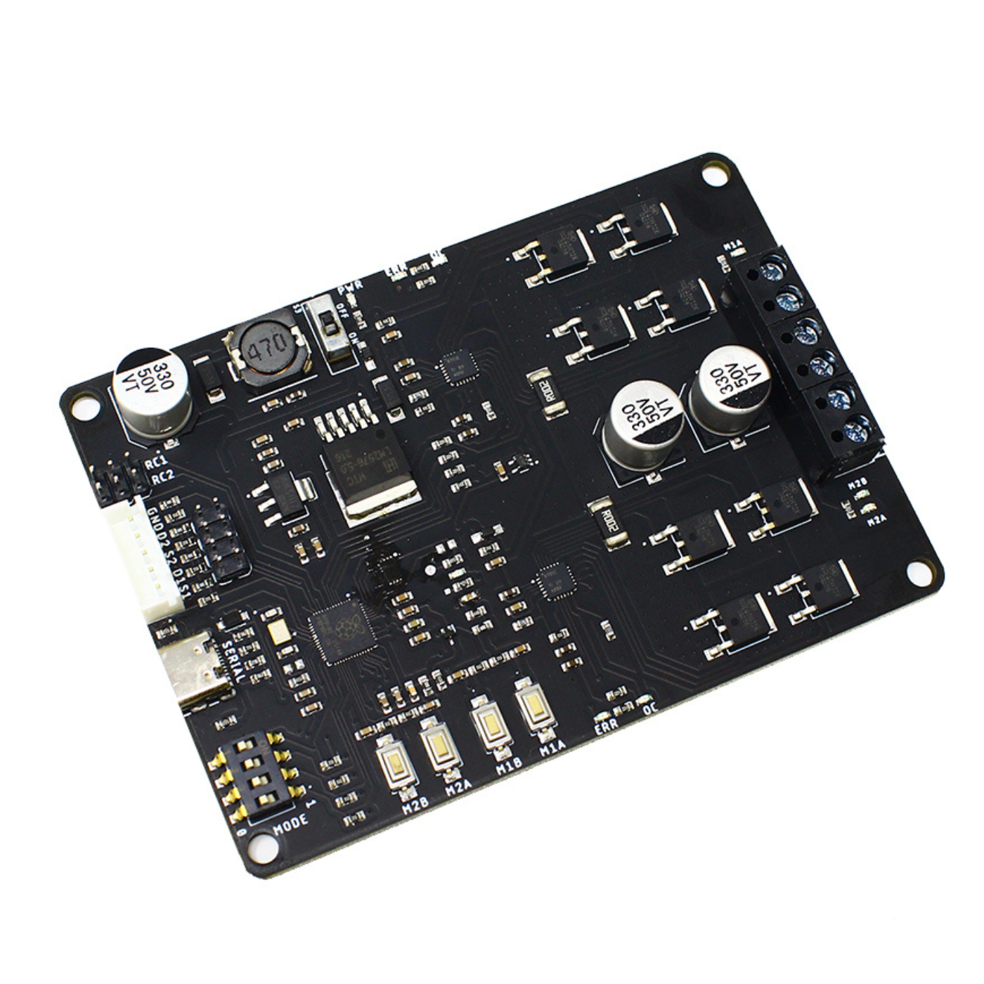 SmartElex 15D PWM & RC Dual Channel Motor Driver -Robocraze