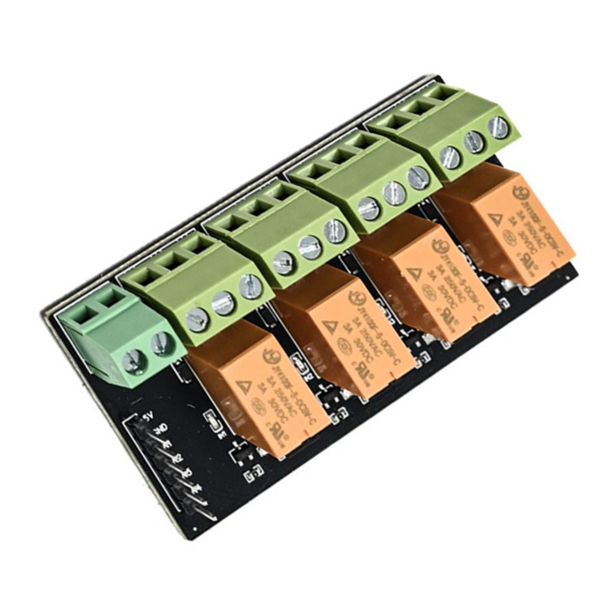 SmartElex 5V 3A 4 Channel Signal Relay Module -Electronic Modules -Relays -5V Relays Modules -Robocraze
