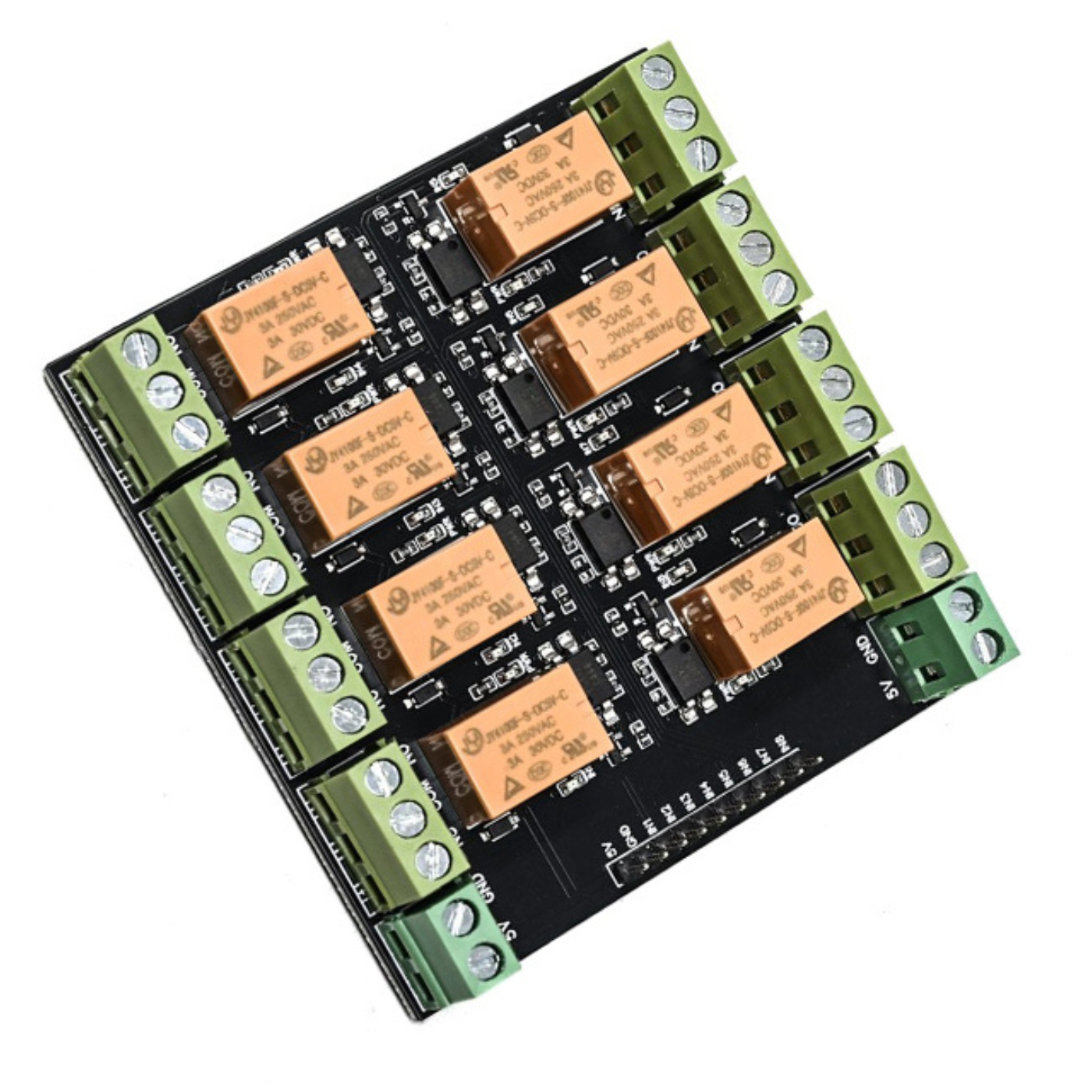 SmartElex 5V 3A 8 Channel Signal Relay Module – Robocraze