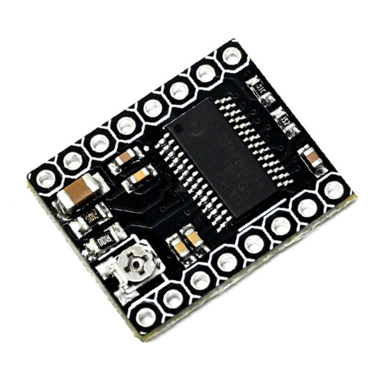 SmartElex DRV8825 Stepper Motor Driver Module with Aluminum Heat Sink -Motors & Mechanical -Motor Drivers -Robocraze