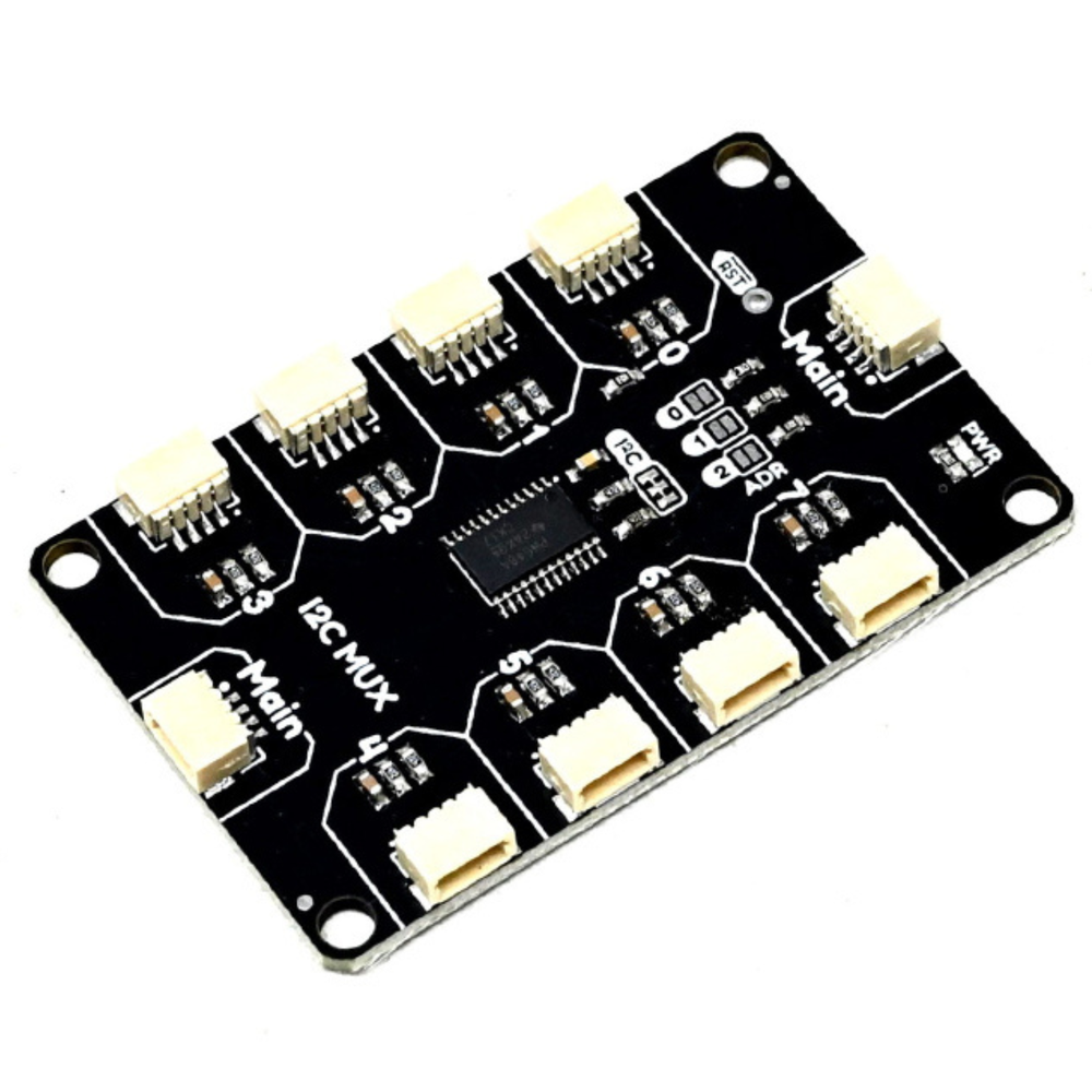 SmartElex JST-SH 8 Channel I2C Multiplexer Breakout Module – TCA9548A -Electronic Components -Integrated Circuits -Robocraze
