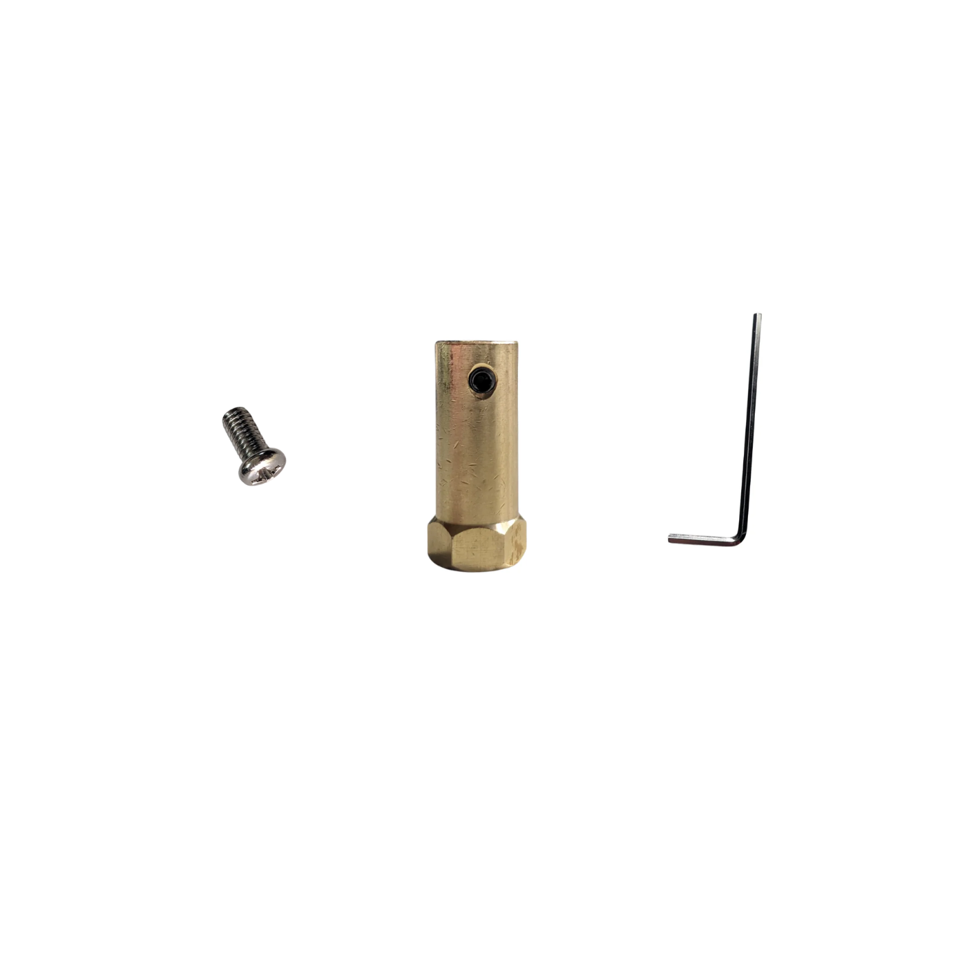 125mm Wheel Black/Blue with 4mm Coupling - Robocraze