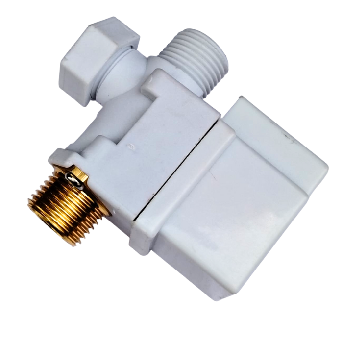 Solenoid Valve 12V 1/2in for Solar Water Heater & Automatic Water Flow Control -Robocraze