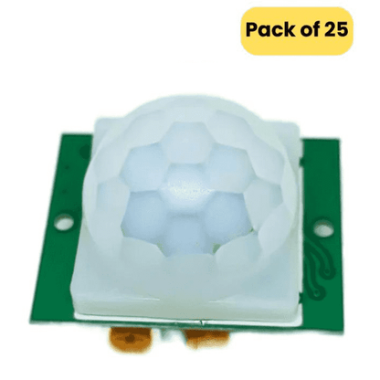 HCSR501 PIR Motion Sensor (Passive Infrared Sensor) (Pack of 25)