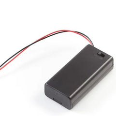 2x AA Battery Holder – For toys, remotes & projects. -Battery Accessories -Robocraze