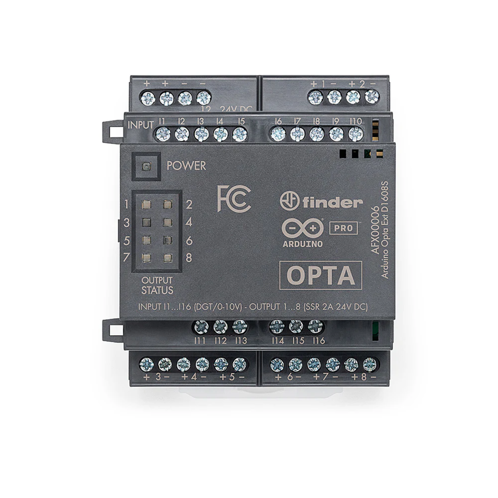 Official Arduino Pro Opta Ext D1608S-Arduino-Original Arduino Boards-Robocraze
