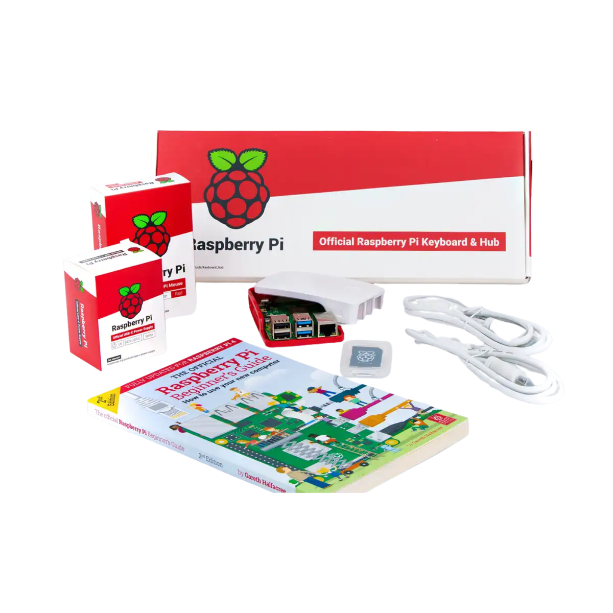 Raspberry Pi 4 Desktop Kit – Powerful Official Raspberry Pi kit for seamless computing & development. -Robocraze