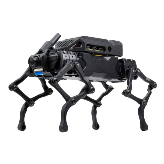 Waveshare WAVEGO 12-DOF Quadruped Robot Dog ESP32, Raspberry Pi 4B – Smart DIY Kits, STEM Kits -Robocraze
