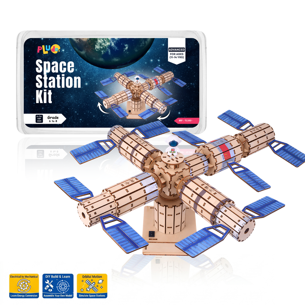 Pludo STEM Space Station Kit 