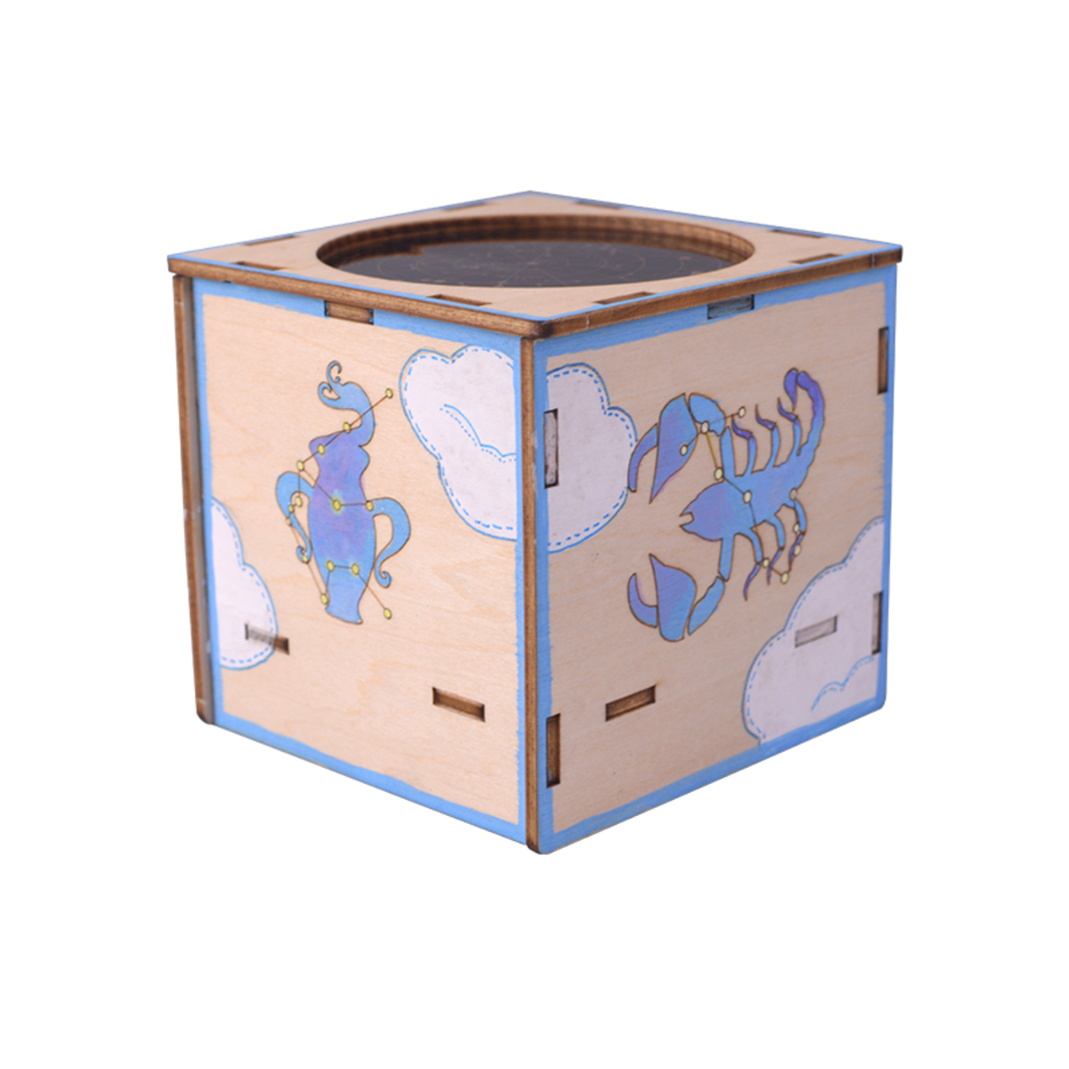 Pludo STEM Kit Mini Planetarium – DIY Science Kit for Kids 8–11 | Grade 3–5 Constellation Learning Toy - Robocraze