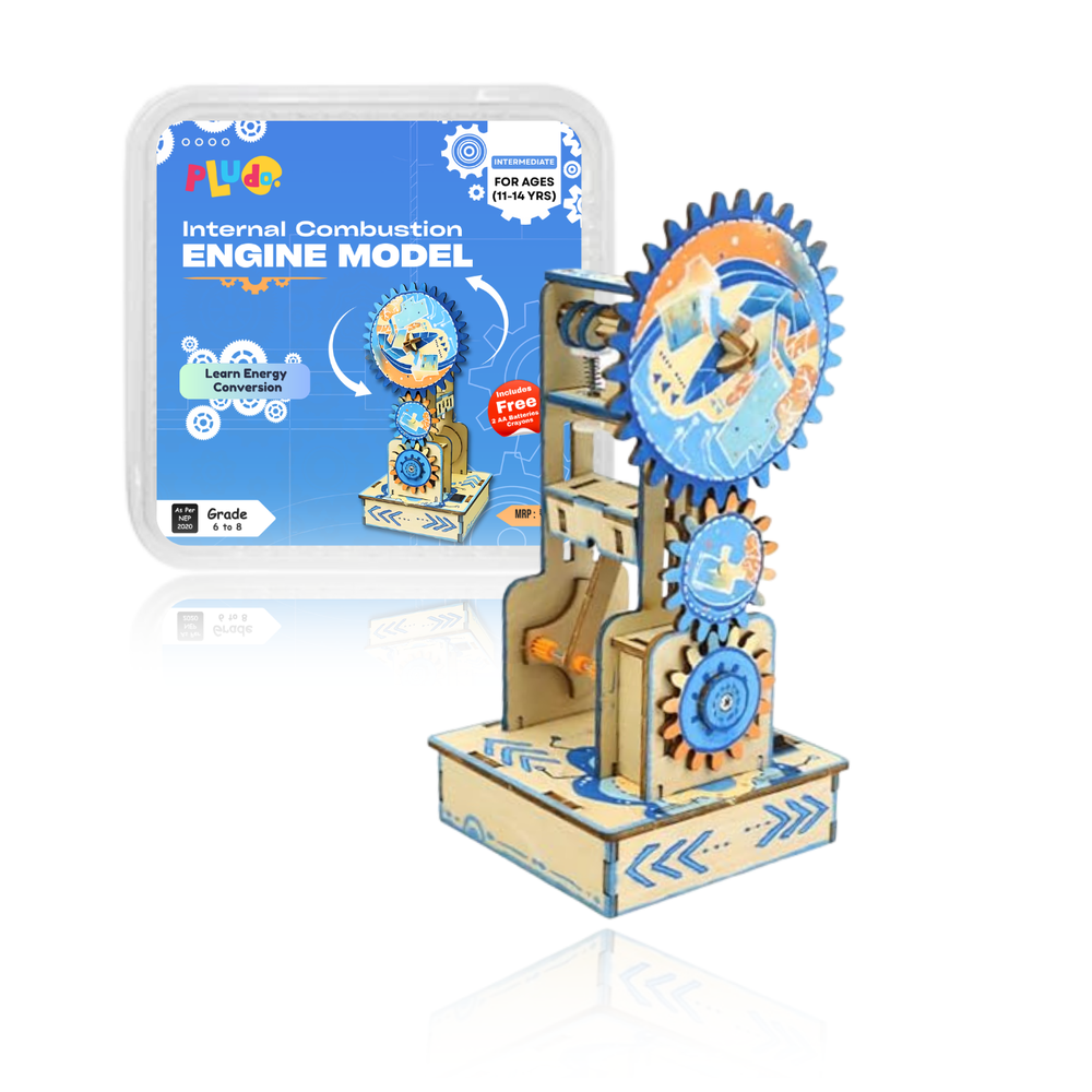 Pludo Internal Combustion Engine Model Educational Toy