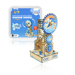 Pludo Internal Combustion Engine Model Educational Toy