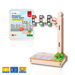 Pludo STEM Kit Automatic Traffic Signal