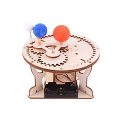 Pludo Orbit Master - DIY Science Experiment Kit for Kids 11–14 | Electric Sun-Earth-Moon STEM Toy (Grade 6–8) - DIY Kit -Pludo Education Kit -Robocraze