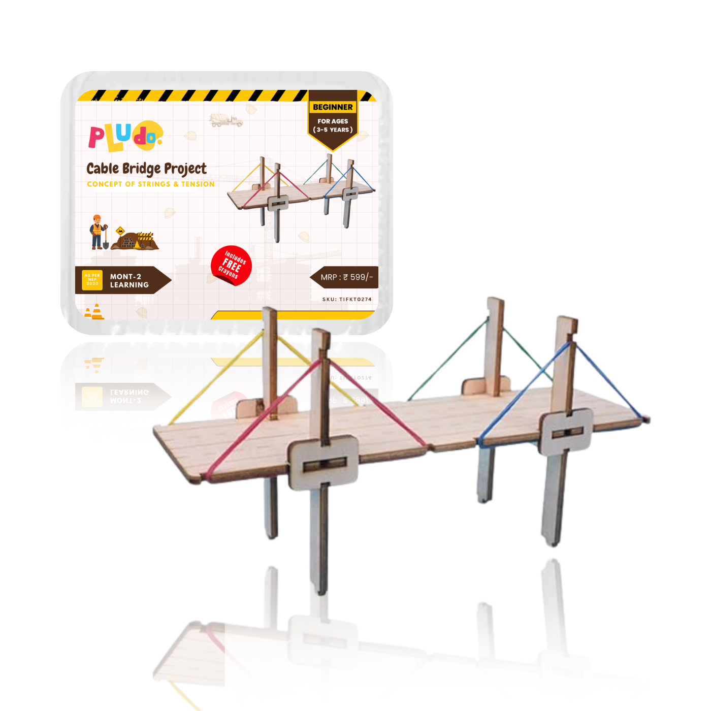 Pludo STEM Kit Little Builders