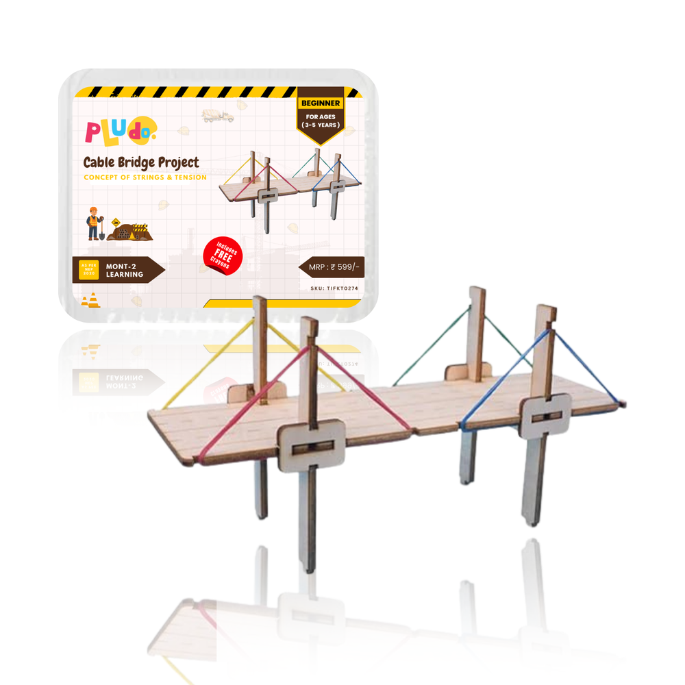 Pludo STEM Kit Little Builders