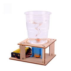Pludo Vortex Lab – DIY Science Experiment Kit for Kids 11-14 | Fluid Dynamics STEM Project for Grade 6-8 - DIY Kit -Pludo Education Kit -Robocraze