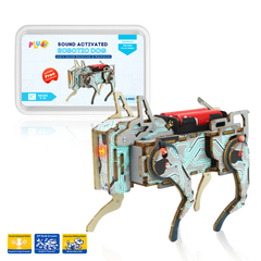 Pludo Sound Activated Robotic Dog DIY Kit 
