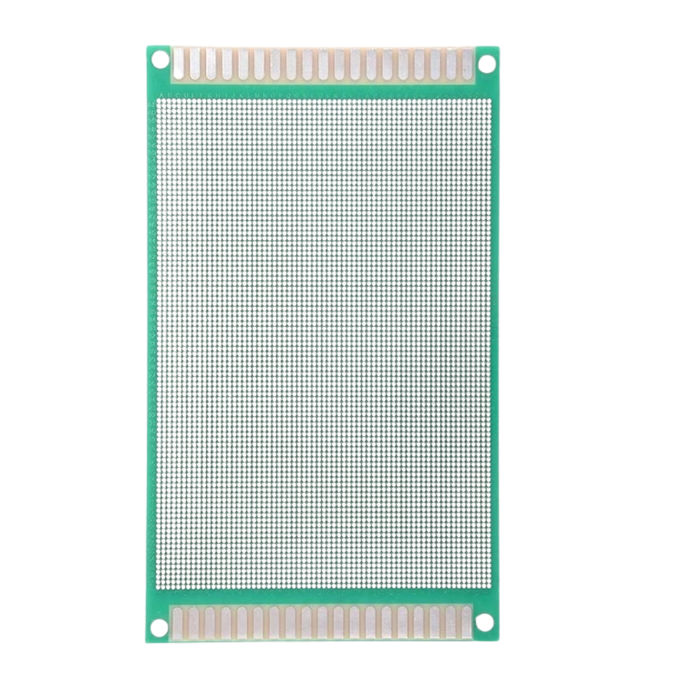 Universal PCB Prototype Board 9 x 15 cm Double-Sided -Electronic Components -Prototyping Boards -Robocraze