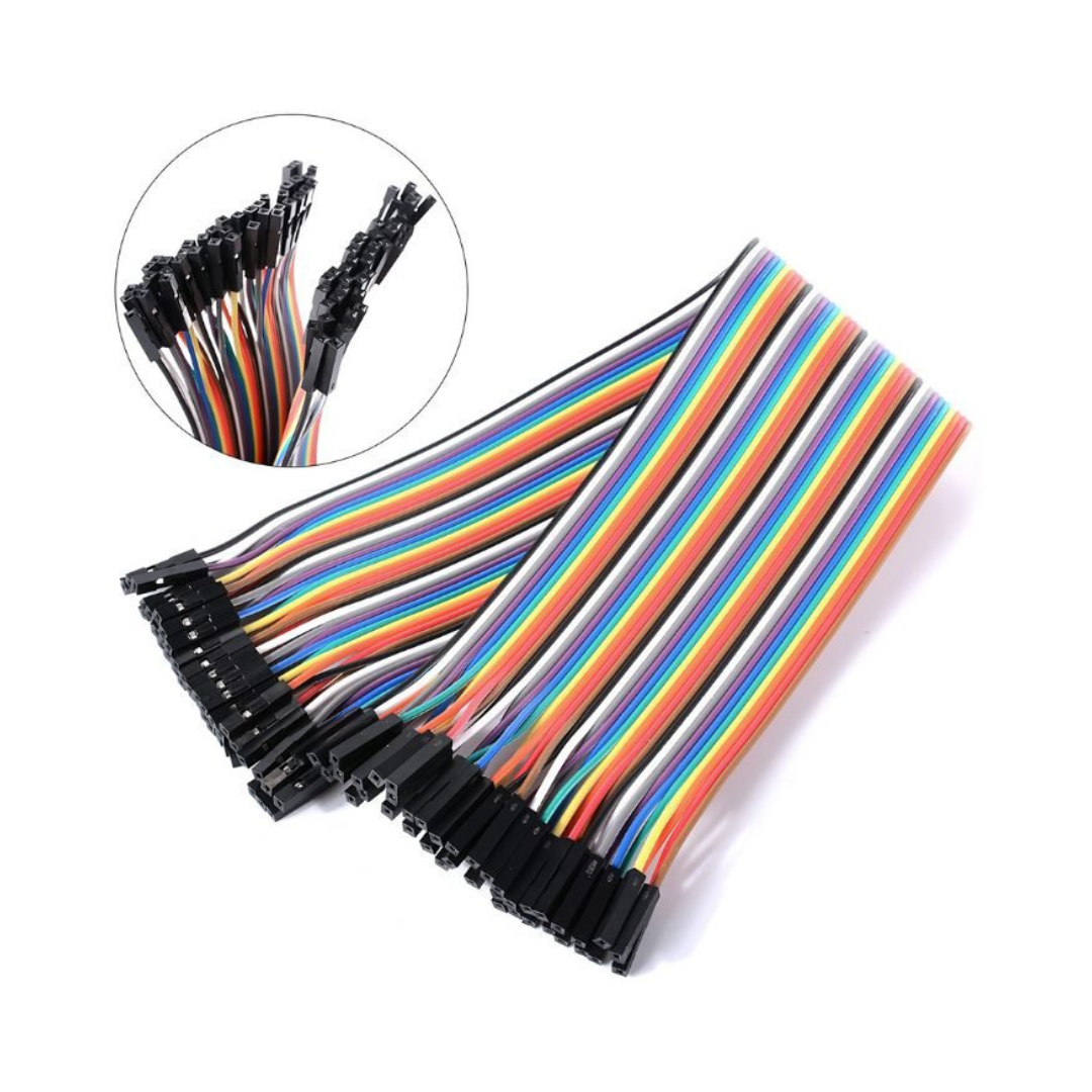 Bulk 40pcs Female to Female Jumper Wires
