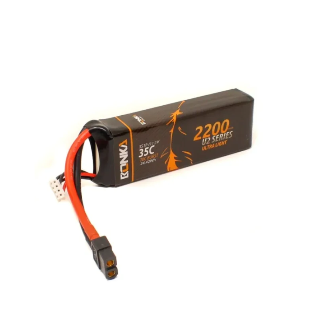 Bulk 11.1V 2200mAh 35C 3S1P Bonka Lipo Battery
