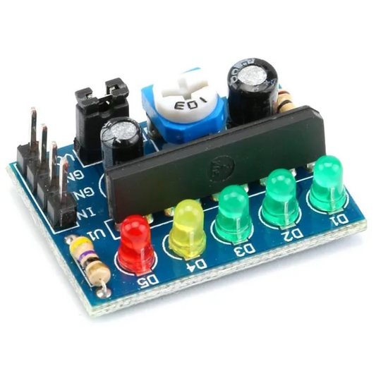4 Power Indicator Battery Module – Battery level detection module. -Battery Charger -Robocraze