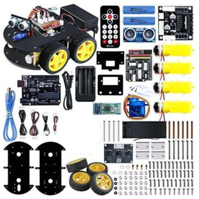 DIY Uno Project Smart Robot Car Kit V3.0 – Advanced DIY Kits, STEM Kits, Robot Kits -Robocraze