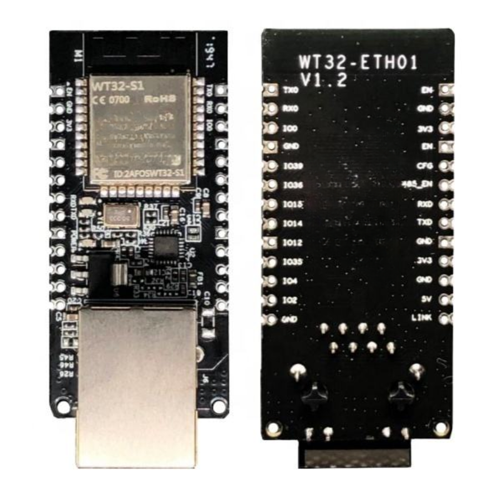 WT32-ETH01 Embedded Serial Network Module – ESP32 WiFi + Bluetooth 2-in-1 Gateway with Ethernet Port –WiFi & BLE support -Nodemcu ESP Board -Robocraze