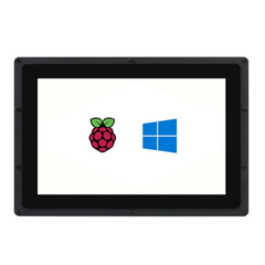 Waveshare 10.1-Inch 1280×800 HDMI IPS Capacitive Touchscreen LCD (B) Display with Case -Displays -LCD Displays -Robocraze