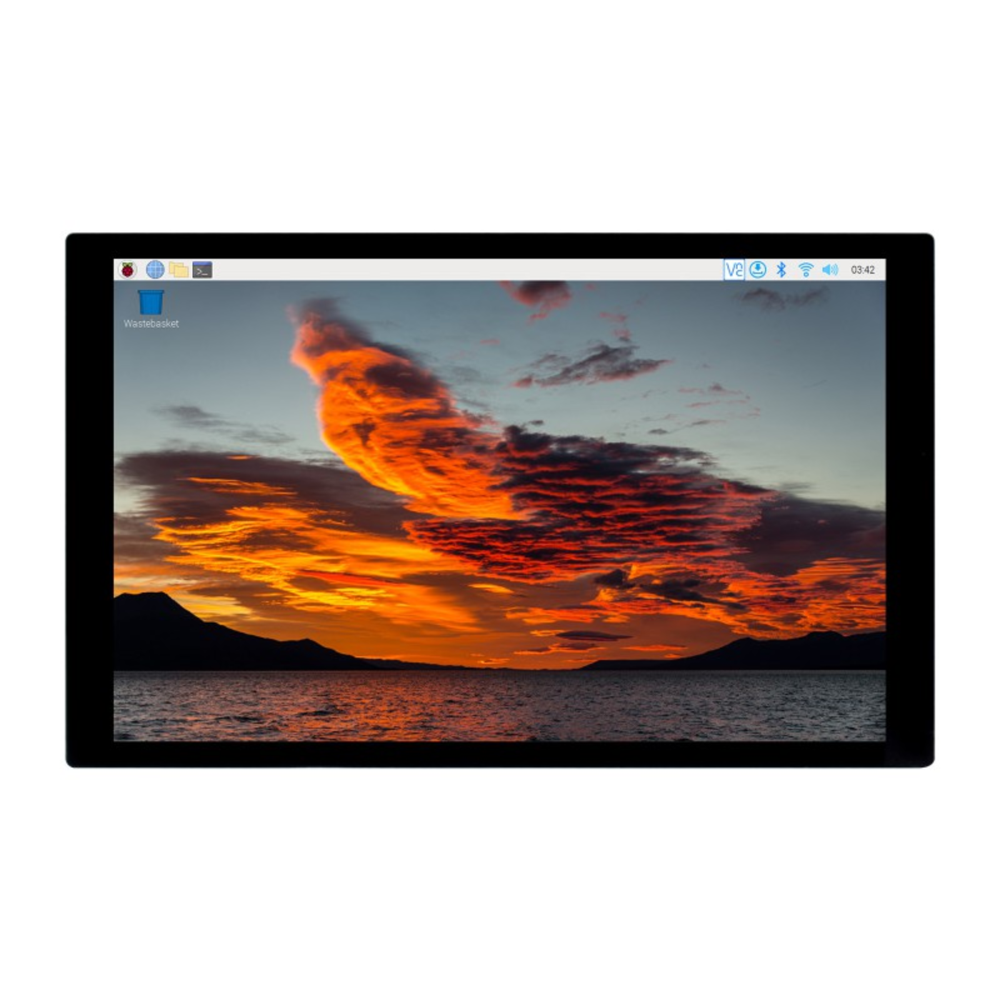 Waveshare 10.1-Inch 1280×800 IPS Touchscreen LCD (c) Display for Raspberry Pi DSI Interface -Displays -LCD Display -Robocraze