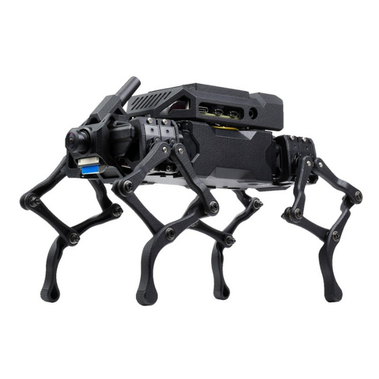 Waveshare 12-DOF Bionic Quadruped Robot Dog Powered by ESP32 & Raspberry Pi 4B - WAVEGO PI4 KIT – Smart DIY Kits -STEM Kits -Robocraze