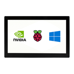 Waveshare 13.3-Inch 1920×1080 HDMI IPS Capacitive Touchscreen LCD Display with Case V2 -Displays -LCD Displays -Robocraze
