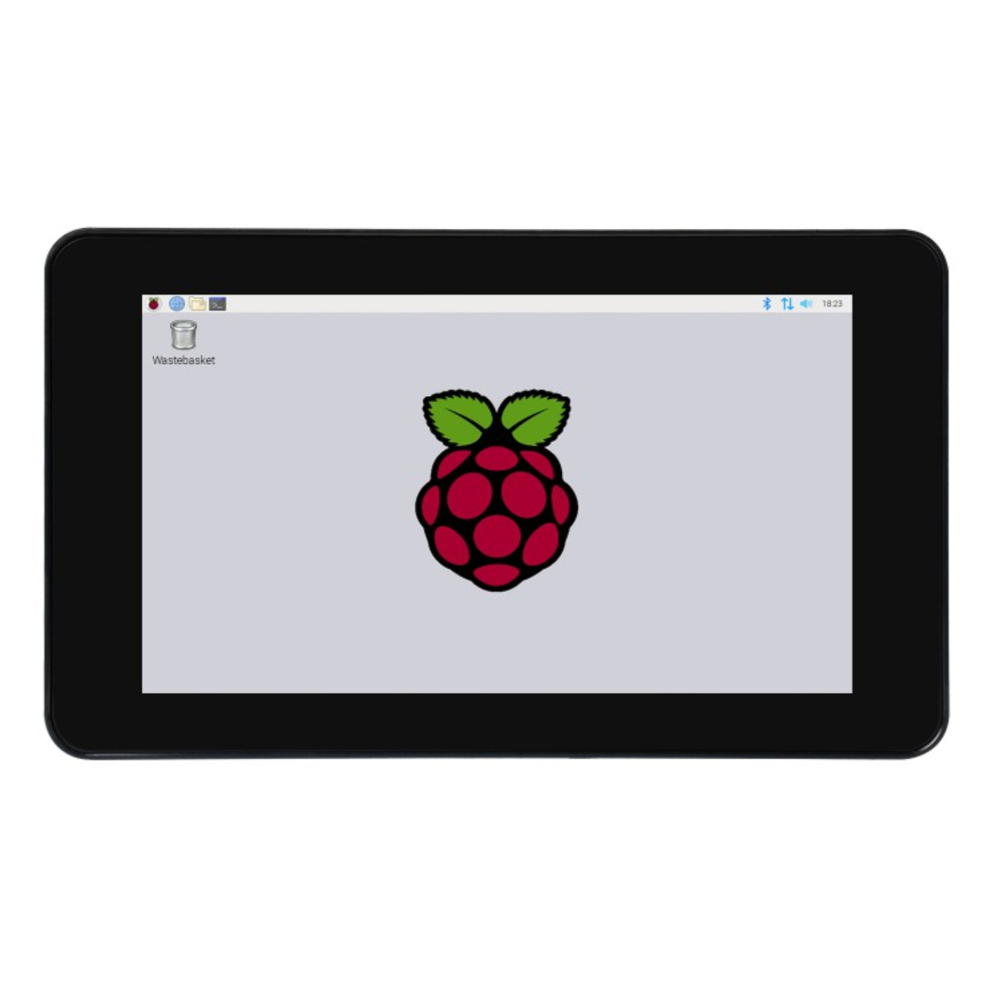 Waveshare 7-Inch 1024×600 DSI IPS Capacitive Touchscreen LCD Display for Raspberry Pi with Protection Case -LCD Displays -Displays -Robocraze
