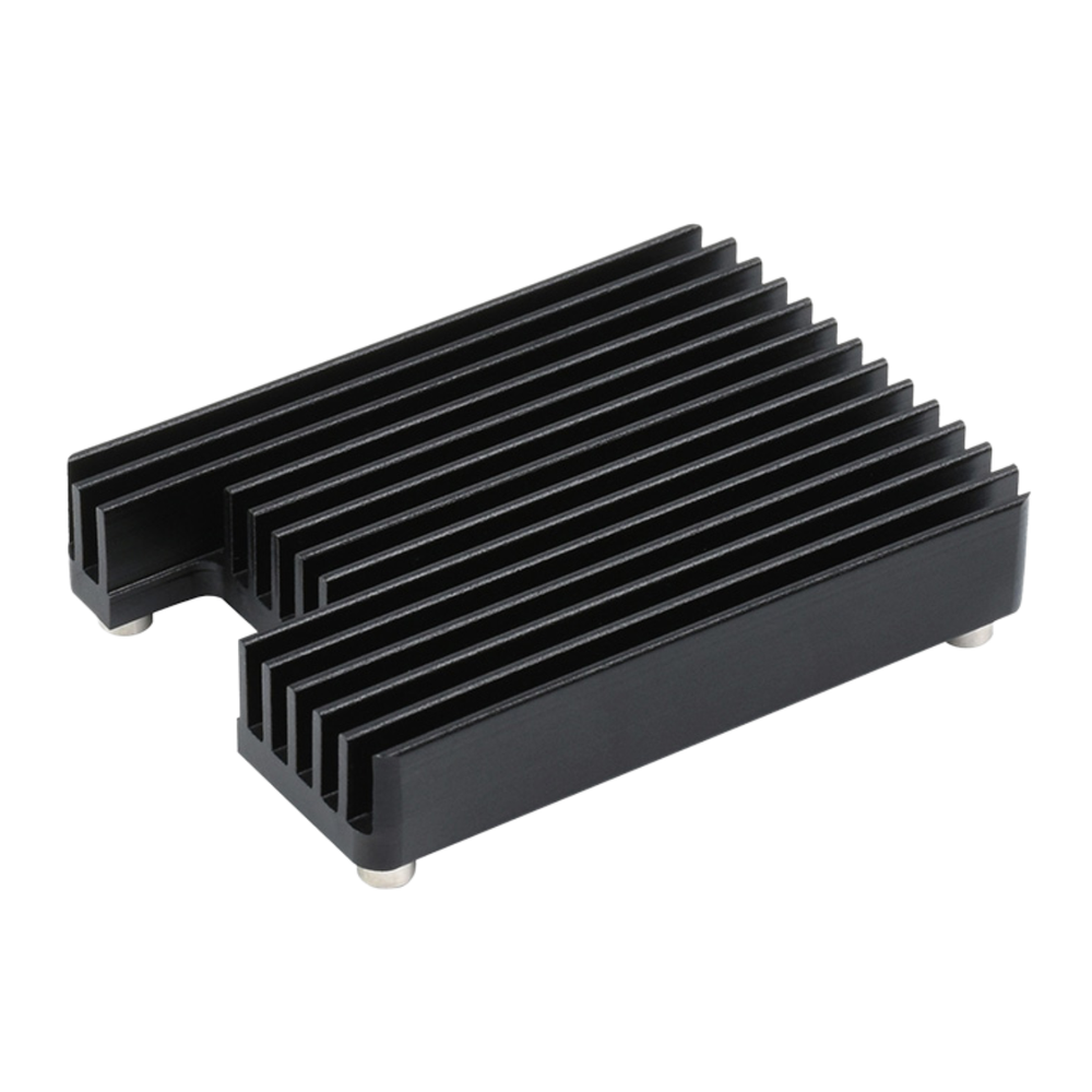 Waveshare Aluminum Heatsink for Raspberry Pi Compute Module 4 -Raspberry Pi -Raspberry Pi Accessories -Robocraze