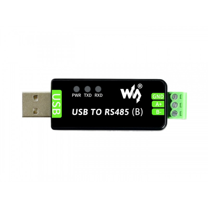 Waveshare Industrial USB TO RS485 Bidirectional Converter with Onboard Original CH343G -Development Boards -Development Board Accessories -Robocraze