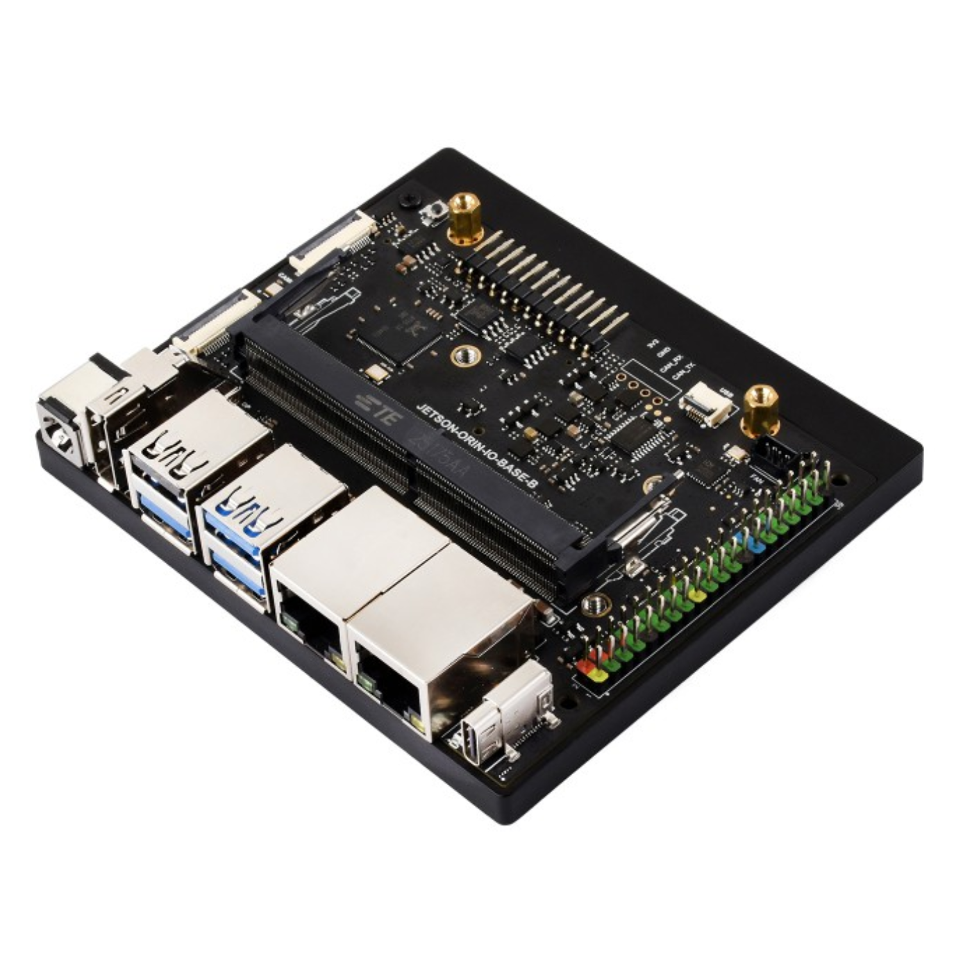 Waveshare Jetson Orin Nano & Orin NX Dual Ethernet Base Board -Nvidia Jetson Nano -Jetson Nano Boards -Robocraze