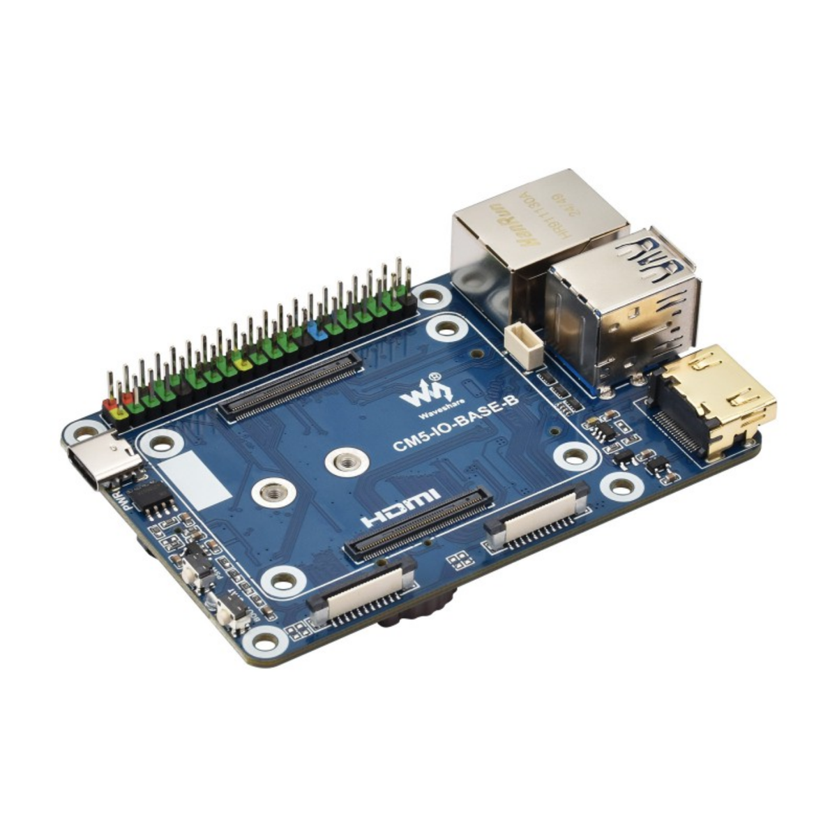Waveshare Mini Base Board (B) for Raspberry Pi Compute Module 5 – Base Board Only -Raspberry Pi -Boards Raspberry Pi -Robocraze