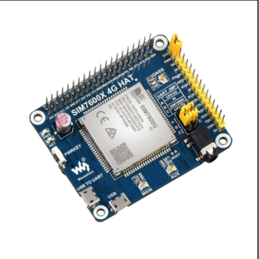 Waveshare SIM7600G-H 4G HAT For Raspberry Pi, LTE Cat-4 4G / 3G / 2G Support-picture-10