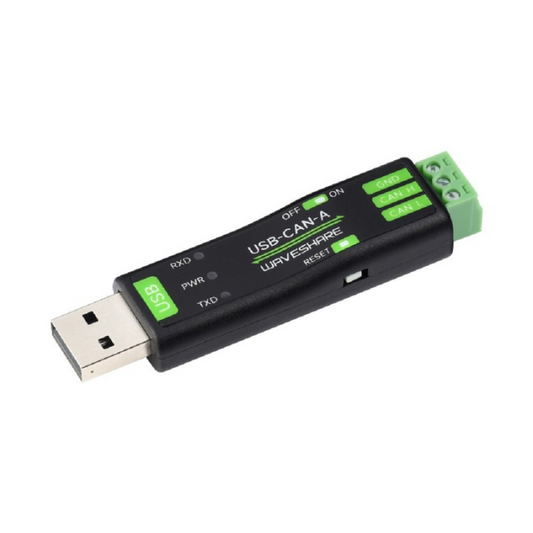 Waveshare USB to CAN-A Adapter with STM32 Chip Solution -Development Boards -Development Board Accessories -Robocraze