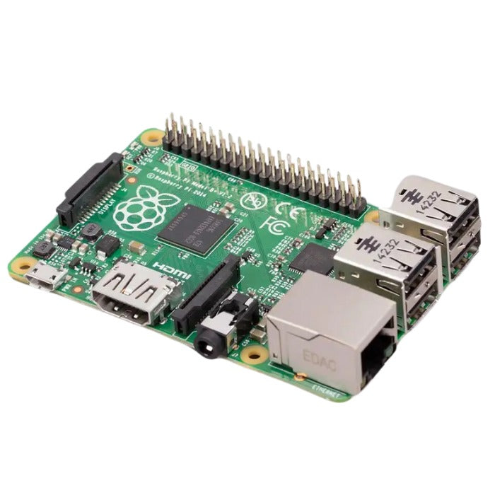 Official Raspberry Pi Model 1 B+ – Classic Raspberry Pi Board offering stable performance for basic projects. -Robocraze