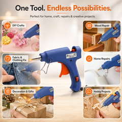 Witty Fox Hot Melt Glue Gun 20W with EU plug