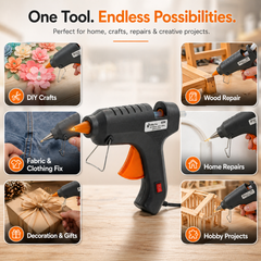 Witty Fox Hot Melt Glue Gun 60W with EU Plug
